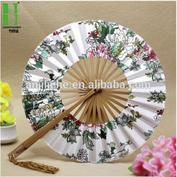 japanese folding paper fan decoration hanging fan fan with good quality