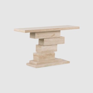 Bücher Flur Travertine Console Tische