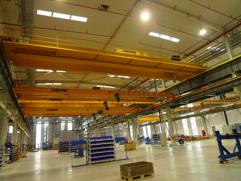 Double Girder Overhead Crane 75T+50T