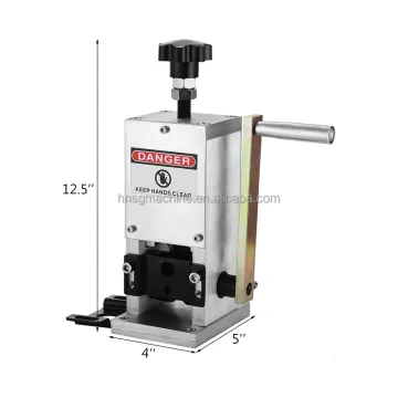 Copper Wire Stripping Machine: Manual Cable Stripping Peeler