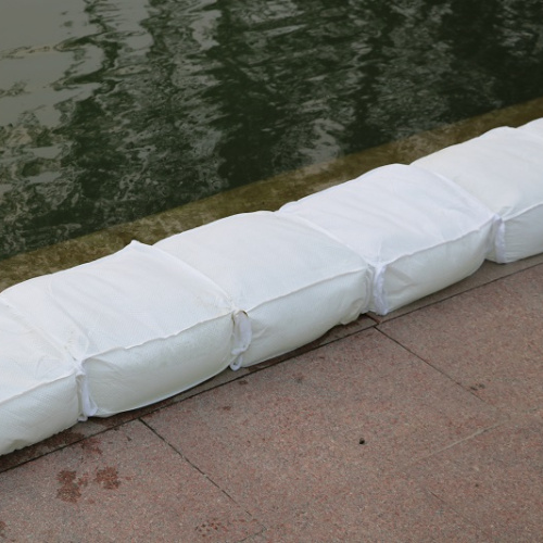 Sandbags flood with handles for protect home garage