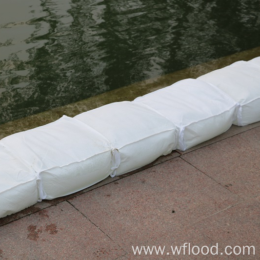 Sandbags flood with handles for protect home garage