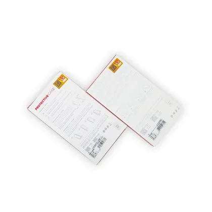 Mobile phone tempered film color box