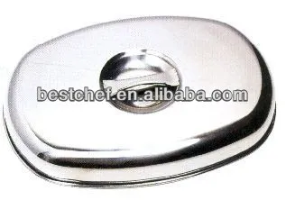 stainless steel Cow sizzle platters lid