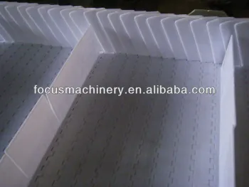 White Rubber Sidewall Conveyor Belt