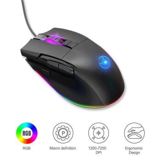Best Affordable Gaming Mouse 8-Key Wired Programmable Gaming Mouse Manufactory
