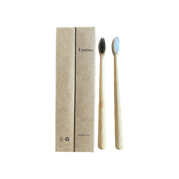 Wholesale Eco-Friendly Bamboo Toothbrush with Custom Logo