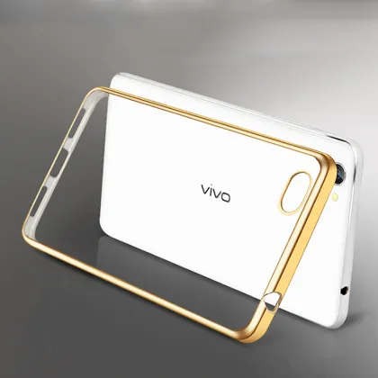 LZB Hot selling Electroplating TPU Case for Vivo X5,For Vivo X5 TPU Case
