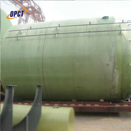 Heat resistant hydrochloric acid /nitric acid frp tank
