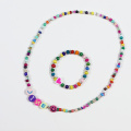 Regalo per gioielli braccialetto da 4 mm per ragazze arcobaleno