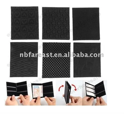 Hi-Q!!Magic Wallet Cash Ticket Credit Card Holder Case