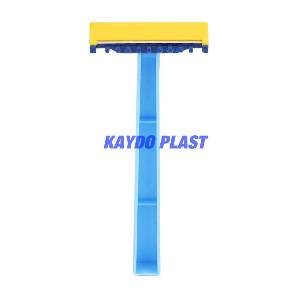 yellow head single blade surgical prep razor medical razor head2