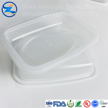 High quality White PP fresh-keeping box (lunch box)