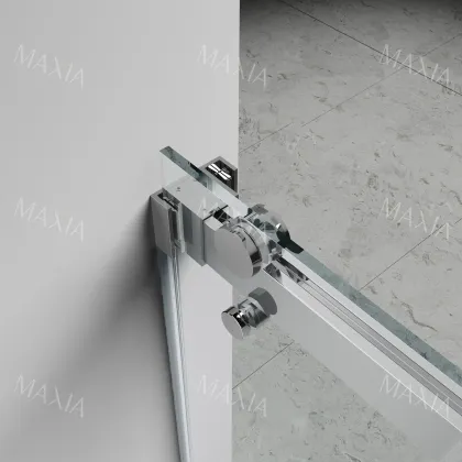 golden Double movable screen shower room