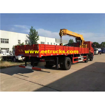 Dongfeng 6x2 12ton Truck Mounted Cranes