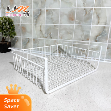 Rack de armazenamento de guarda-roupa não perfurado