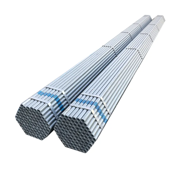 Pipe galvanisée sans couture et feuille en acier en carbone - 1,5 pouce rond, rouleau chaud, tuyau carré GB gi, 5 tonnes