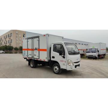 Yuejin 4x2 cylinder dangerous goods transport vehicle