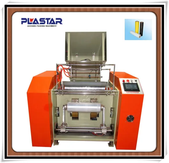 Aluminum foil slitting rewinding machine