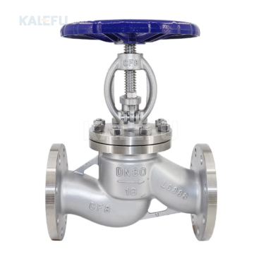 J41H-16P 1/2 '' - 8 '' Globe en acier inoxydable Vanne de bride: raccords d'huile de transfert de chaleur résistant