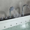 Vorteile der Beinmassage 3-seitige Wasserfallmassage Badewanne mit farbenfrohen Lichtern