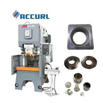 High Efficiency ACCURL JH21-25T Pneumatic Press Punching Machine for Steel Hinges