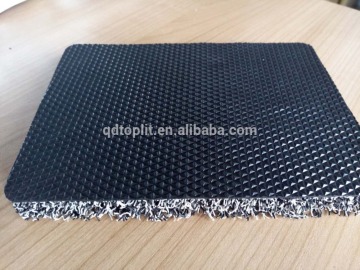 double color pvc roll mat diamond backing car floor door mat