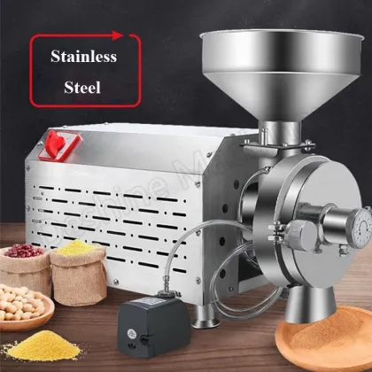Wheat Flour Mill Machine: Commercial Grains Grinding and Spice Milling Equipment