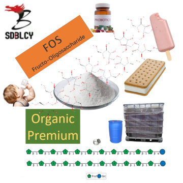 Bailong Fos orgánico fructo-oligosachharide en polvo 95%