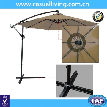 10' ft large outdoor patio umbrella sun garden umbrellas