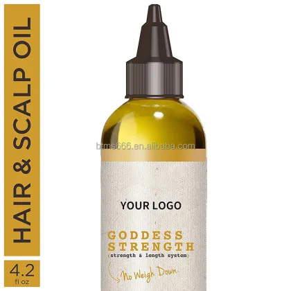 Natural Rosemary Hair Scalp Oil - Organic Scalp Massage Oil for Hair Growth & Anti-Itching (4.2OZ)