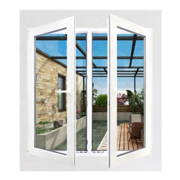 High Quality China Factory Cheap Price PVC/UPVC Double Glazing Casement Windows With Grills Design