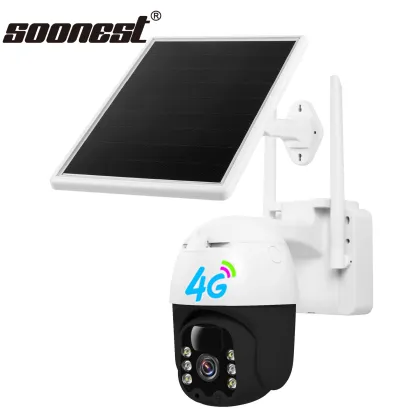 Wireless 360° Solar CCTV Camera with SIM 4G LTE Connectivity