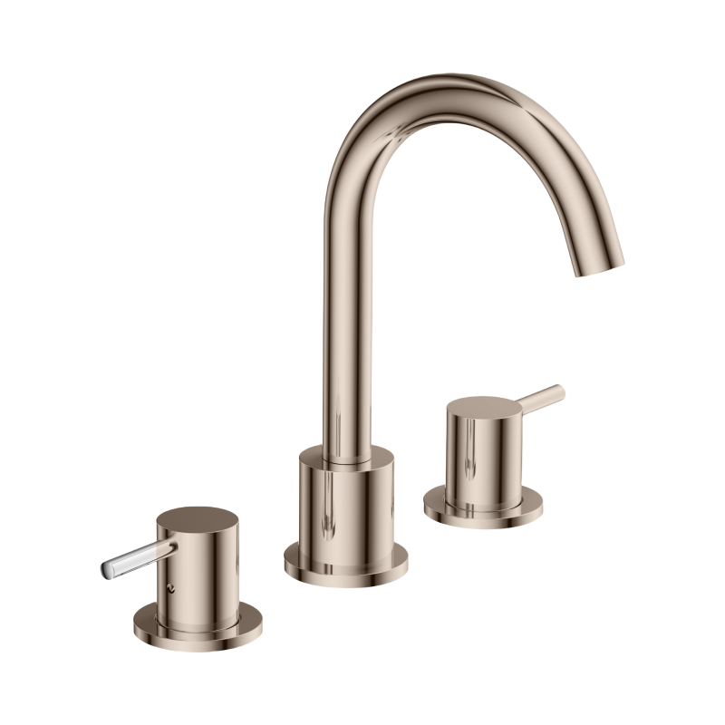 3-hole Basin Mixer Tap With Long Spout