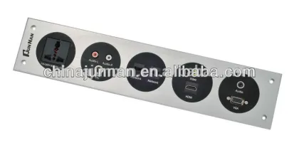 110v multi socket wall sockets with USB
