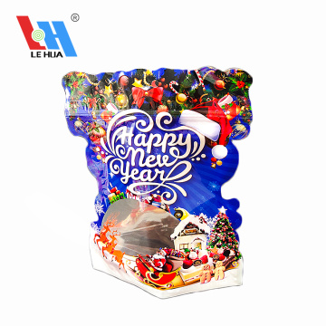 Borsa per imballaggio decorativo per dolci natalizi stampati personalizzati