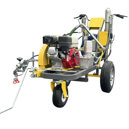 Efficient Road Line Marking Machines & Traffic Paint Striping Solutions
