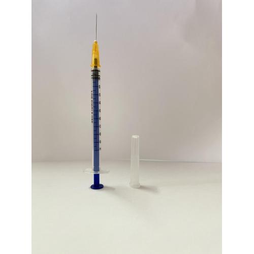 1ml de seringa esterilizada para uso médico