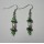 Hematite Sun Earring with silver color finding