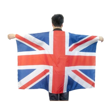 Sunshine Custom United Kingdom Cape Flags 3x5 Ft Logo Print Body Flag for Sports