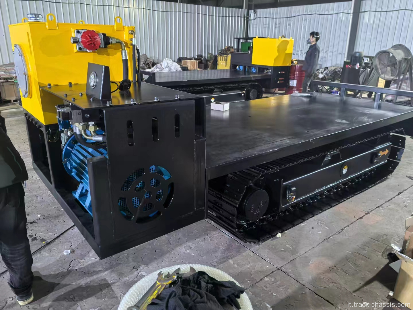 Traccia compatta Under carriage Small Drilling Rig