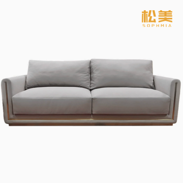 Роскошный бархатный 2-местный диван с металлическим каркасом