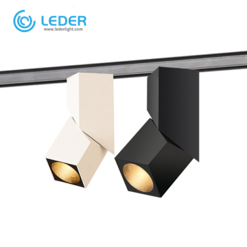 Éclairage sur rail LED flexible commercial LEDER