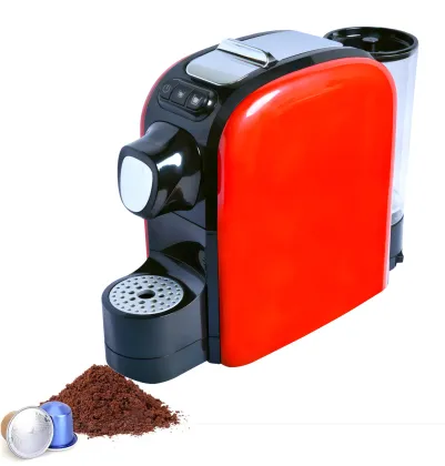 Delicious Cup Capsule Coffee Machine: Hot Brewing Capacity with Cook Sense Technology and Ember Cooking Function