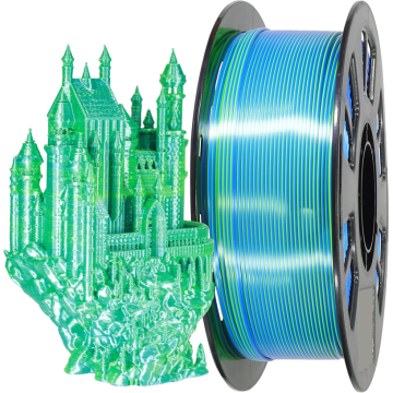 Coextrusion Dual Color Pla Flina Silk Filament