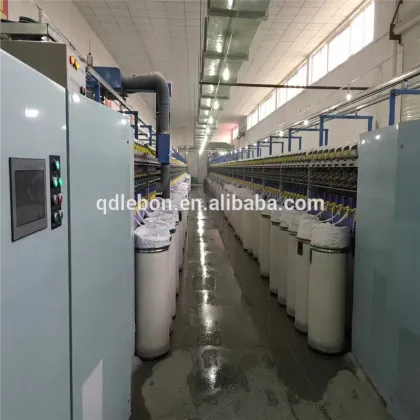 Rotor spinning machinery line for spinning mills