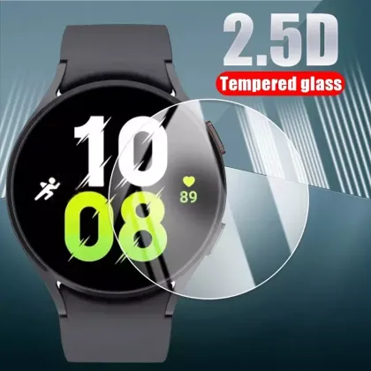 2.5D Smart Watch Tempered Glass Protector for Huawei, OnePlus, Oppo Watch 4 Pro and Samsung Watch 6
