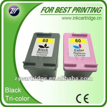Ink cartidge for hp 60