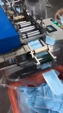 mesin pembuatan topeng habuk pakai ffp3 automatik