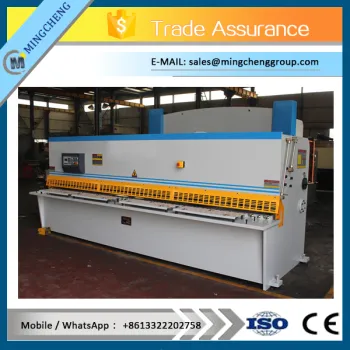 QC12y-20X3200 Hydraulic Swing Beam Metal Steel Plate Shearing Machine